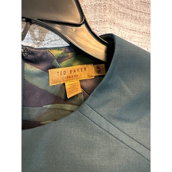 Ted Baker Staciad Chintz Curved Suit Dress Size 1 (S) - Picture 2 of 4